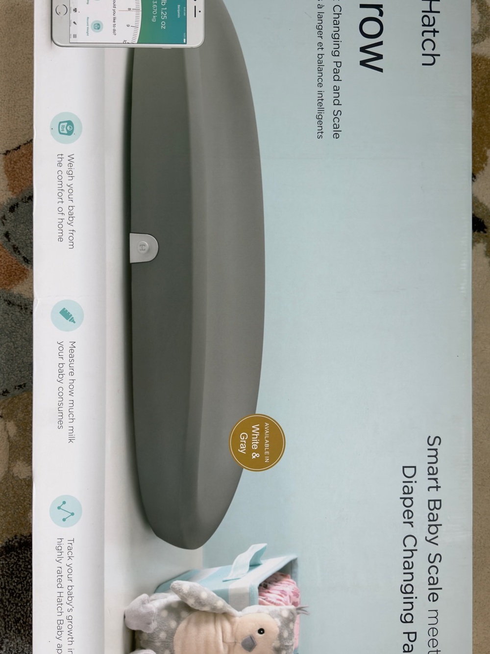 Changing Pad/Scale Packaging